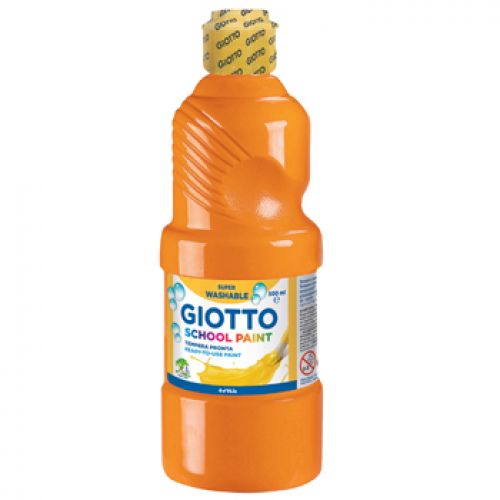 Guache Liquido Giotto Escolar 500ml Laranja , Giotto , 160535305 , 8000825535352